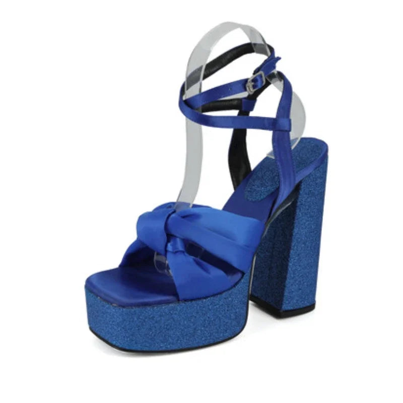 Women's 12/14cm High Heel Platform Sandals