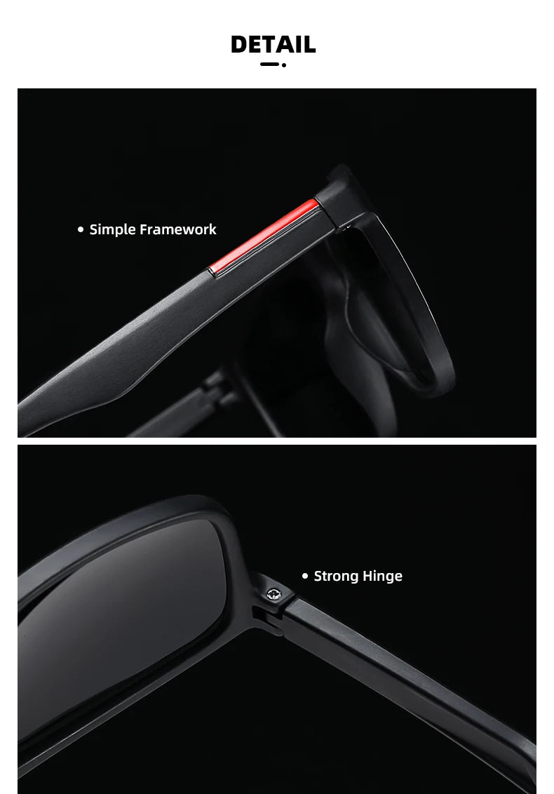 Vintage Polarized Sunglasses - Luxury Designer Style for Men & Women