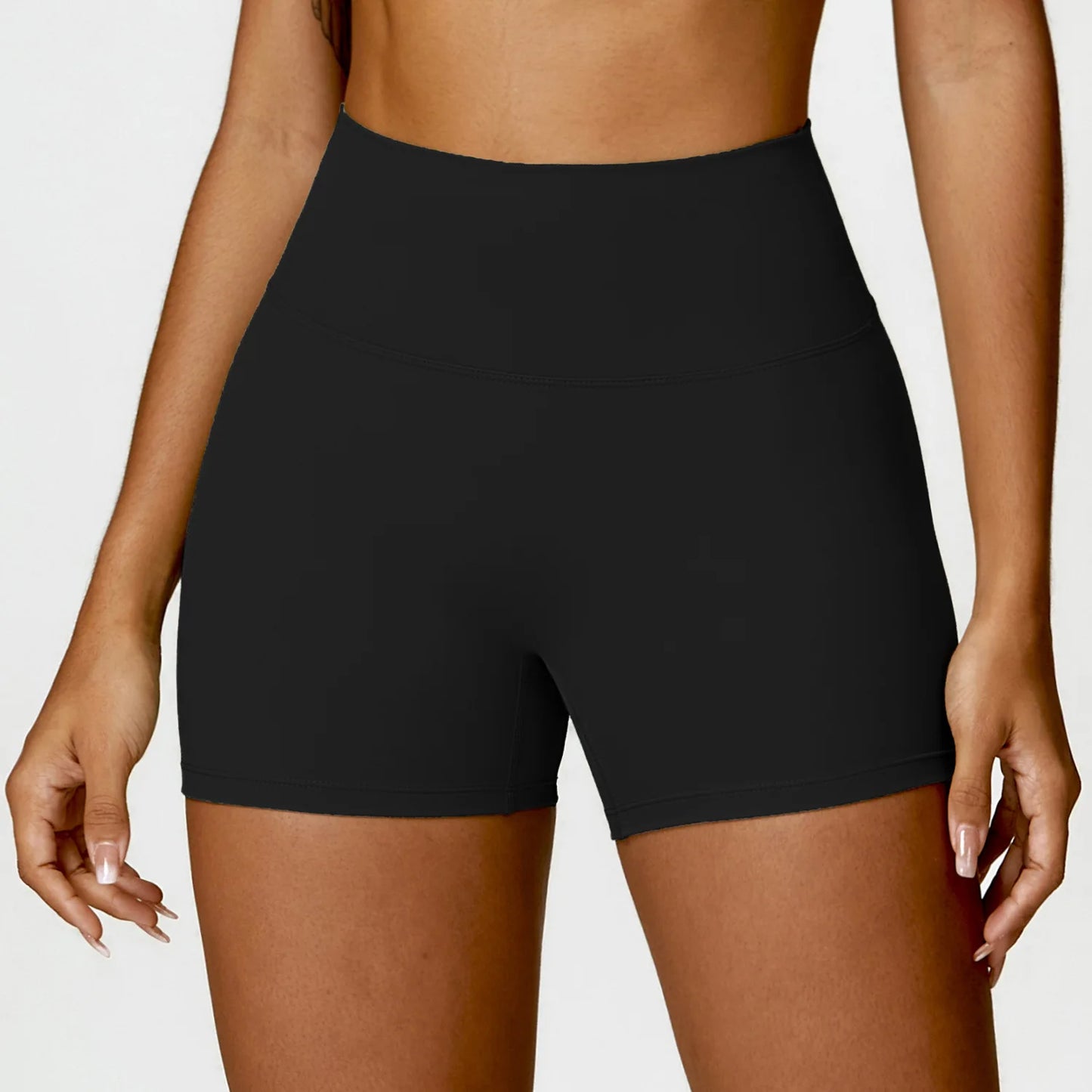 Women's Buttock Lift Scrunch Yoga Gym Leggings Cycling Slim Fit Workout  High Waist Sports Shorts
