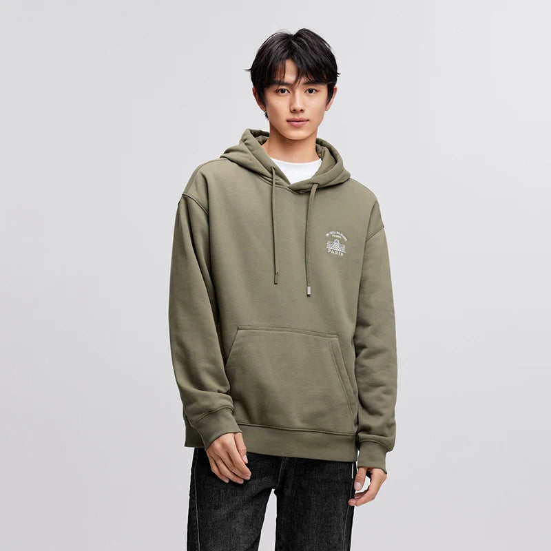 Men's Winter Printed Hoodie - Couple Matching Casual Wear 2025
