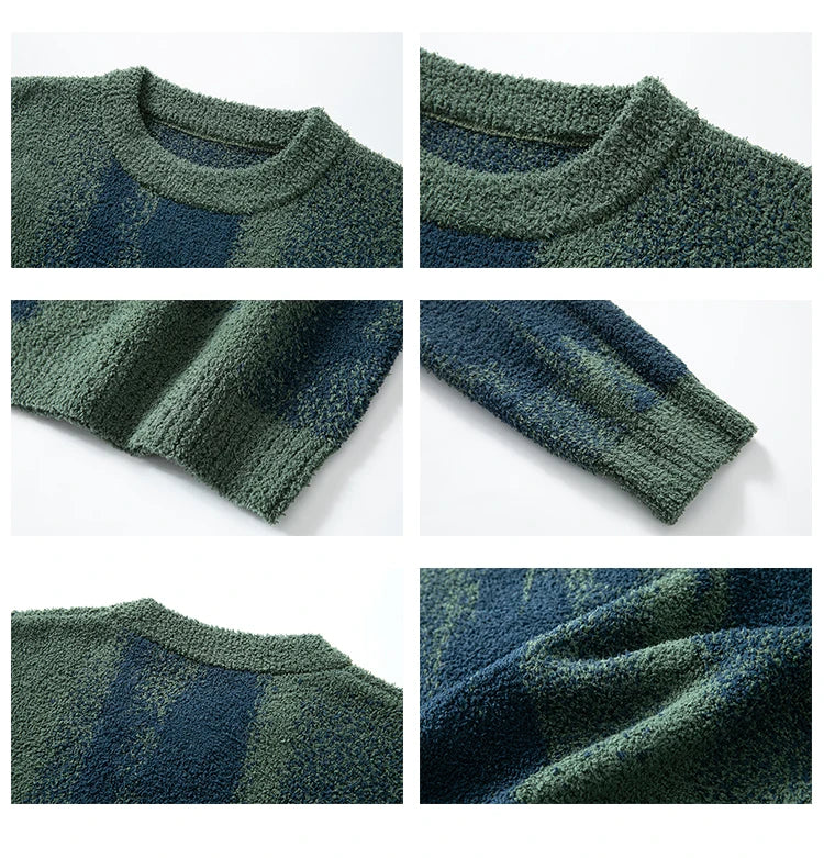 Men's Gothic Vintage Pullover Sweater