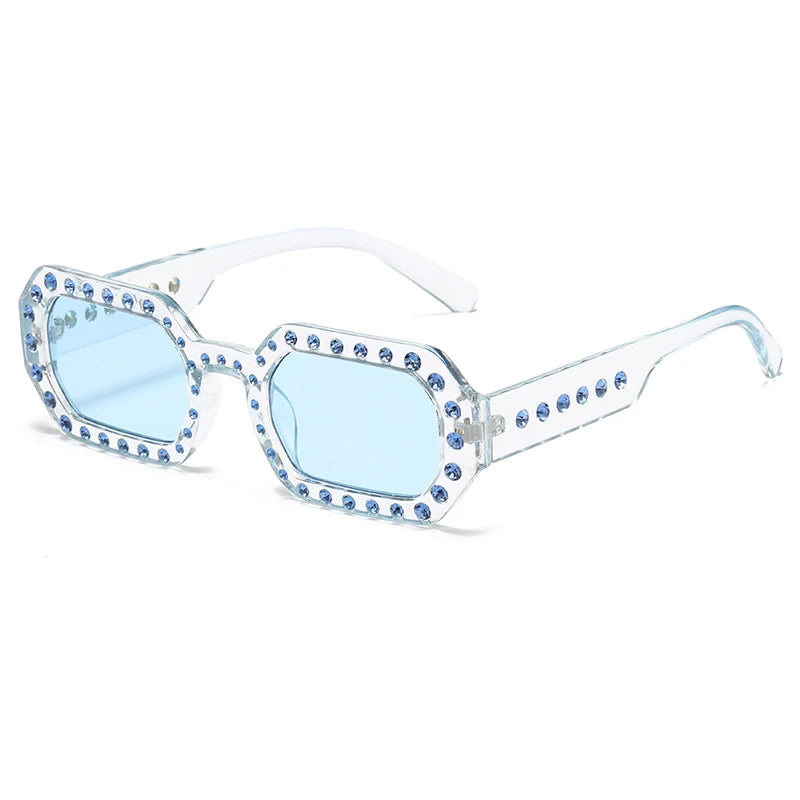 Rhinestone Fashion Sunglasses - UV400 Protection for Women & Men