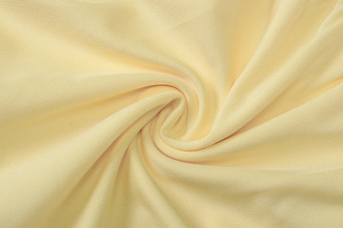 One Shoulder Maxi Dress - Backless Frill Hem Gown