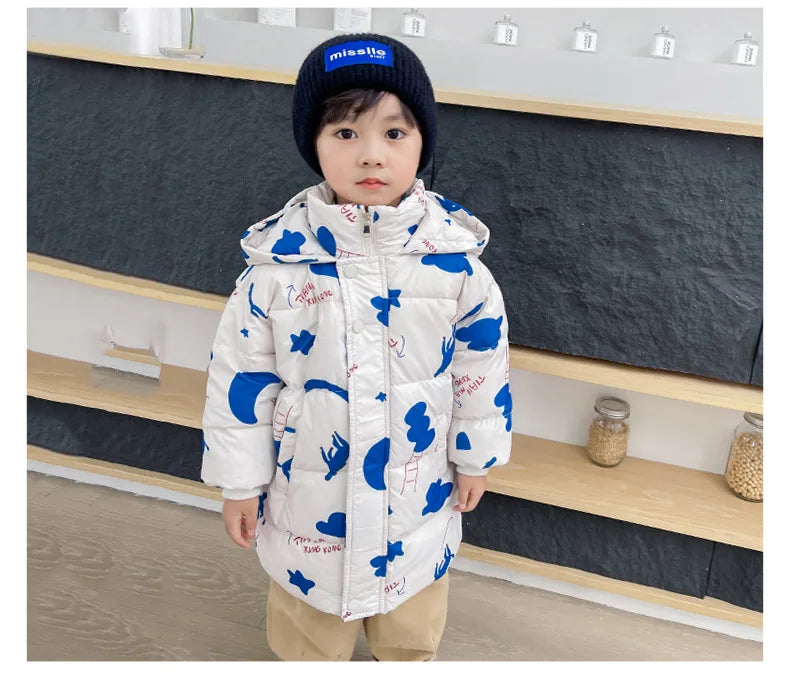 Children's Cotton Windbreaker Coat Jacket For Kids 2-7 Years
