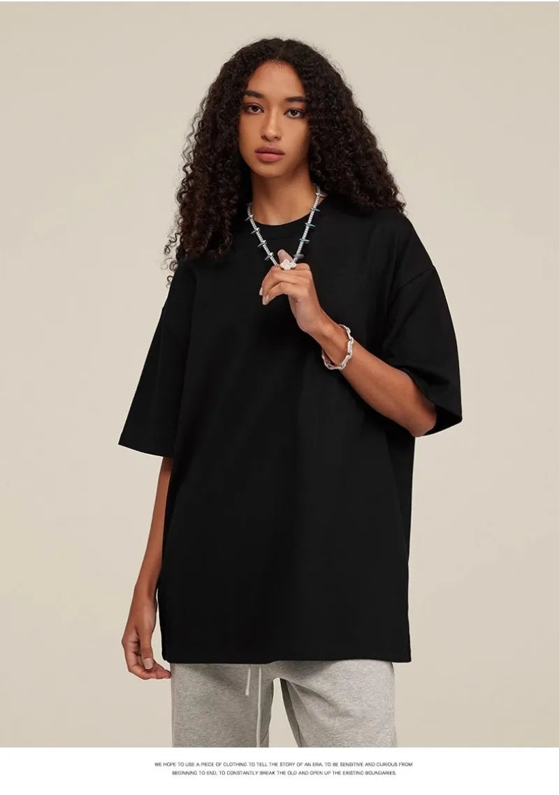 Unisex Summer Oversize Short-sleeved Loose T-shirt