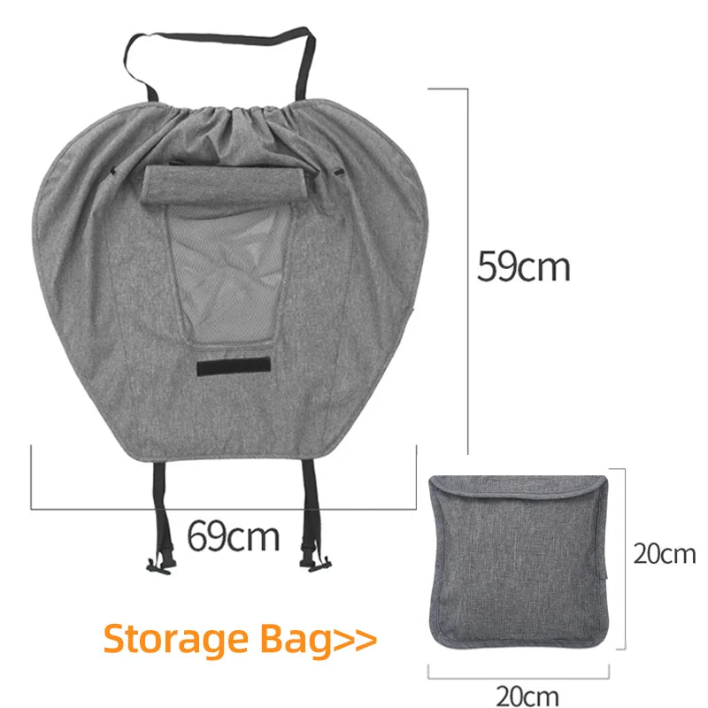 Universal Baby Stroller Sun Shade - UV UPF 50+ Waterproof Awning Protection
