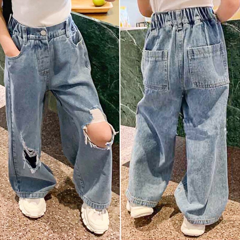 Girl's Jeans Trousers 1-7Yrs