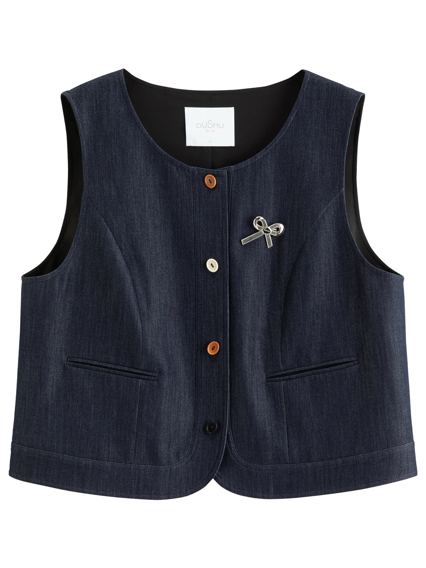 Women's Autumn Clothing Set - Long Sleeve Shirt & A-Line Skirt