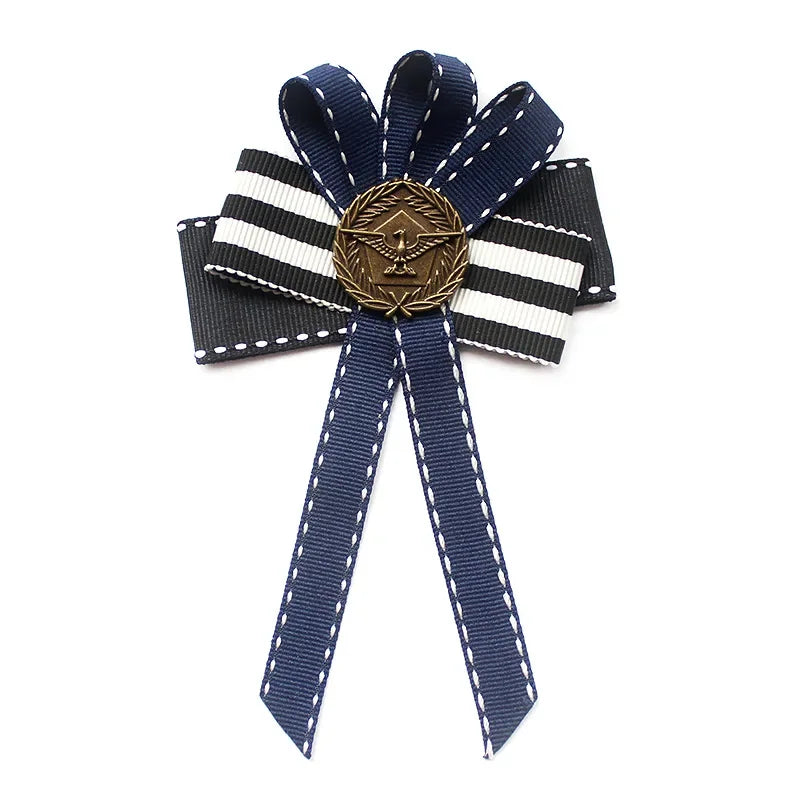 Handmade Navy Style Animal Brooch - Unisex Lapel Pin Badge