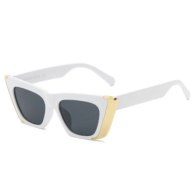 Unisex Polarized Mirror Square Sunglasses