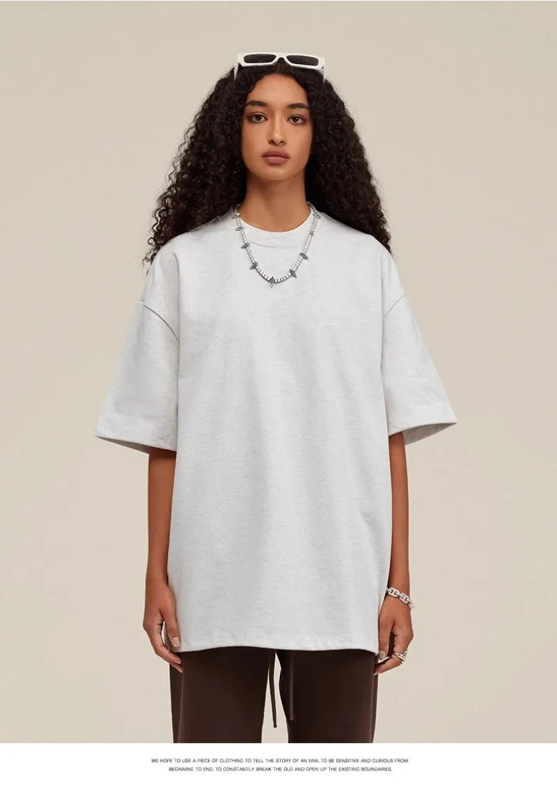 Unisex Summer Oversize Short-sleeved Loose T-shirt