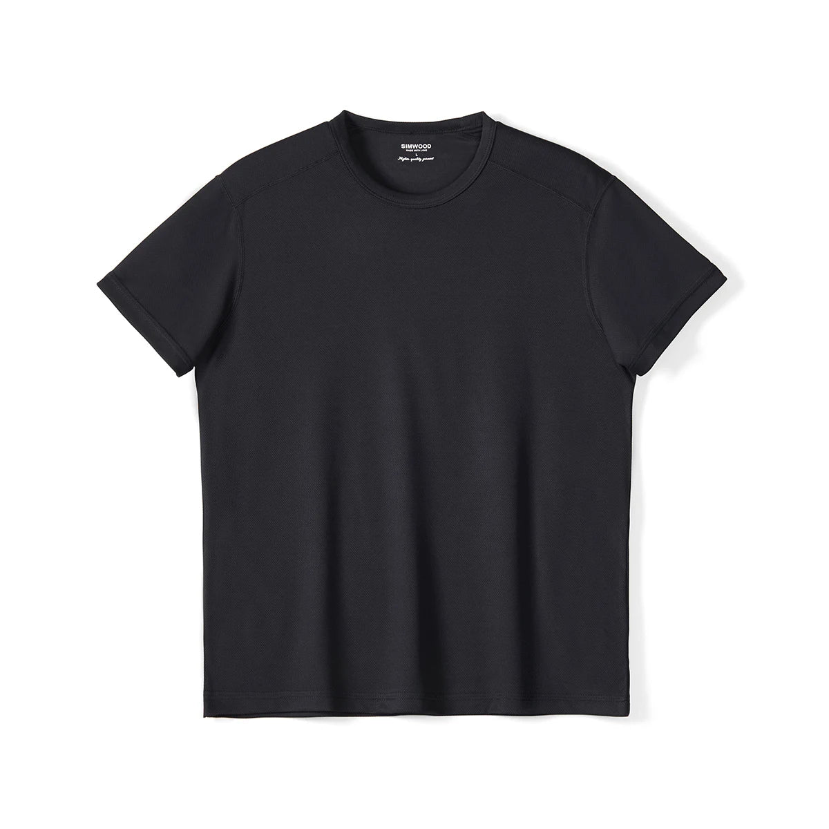 Men's Summer Slim Fit Active Quick Lightweight 140gsm Anti Static Conductive Fabric Athletic Gym T-Shirt