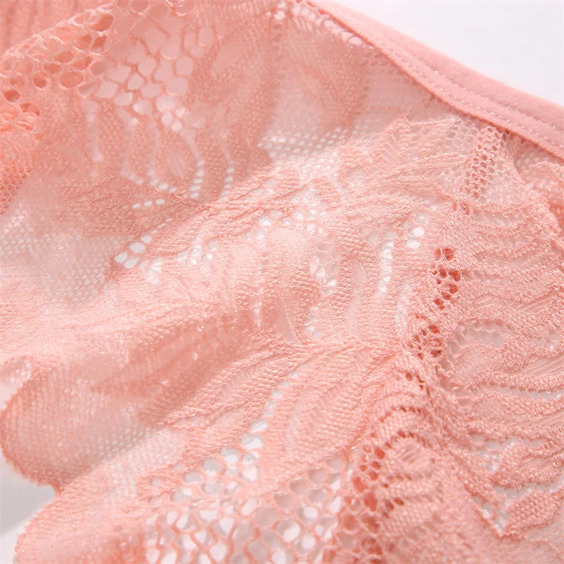 Lace Thong Panties - Sexy Low Waist G-String Underwear