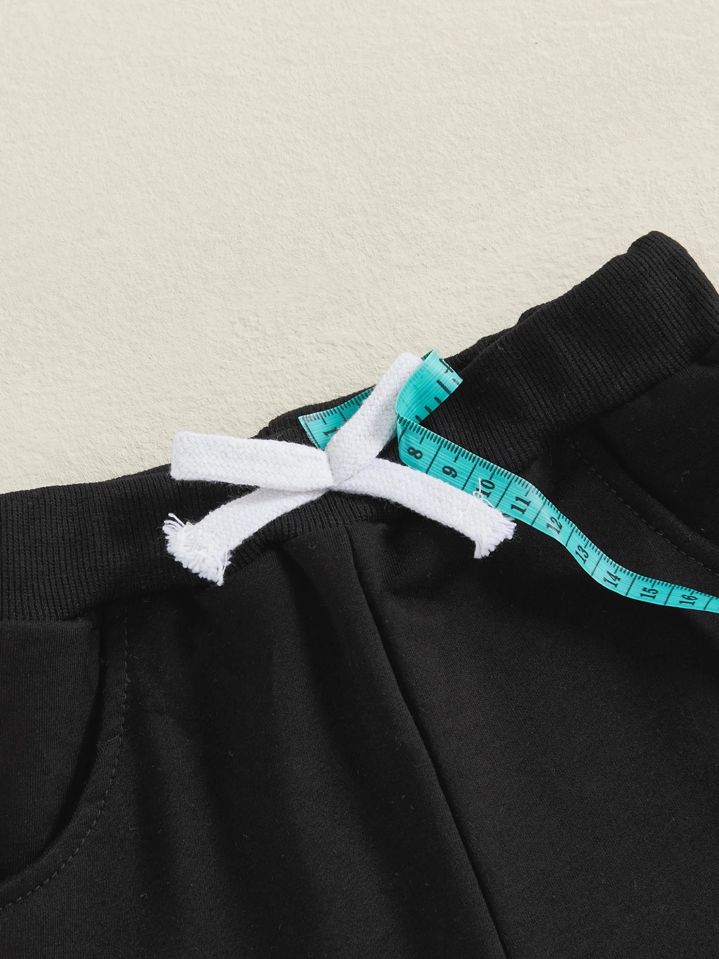 Baby Boys Autumn Winter Clothes Set - Long Sleeve Letters Printed Pullover Sweatshirt & Solid Color Pants