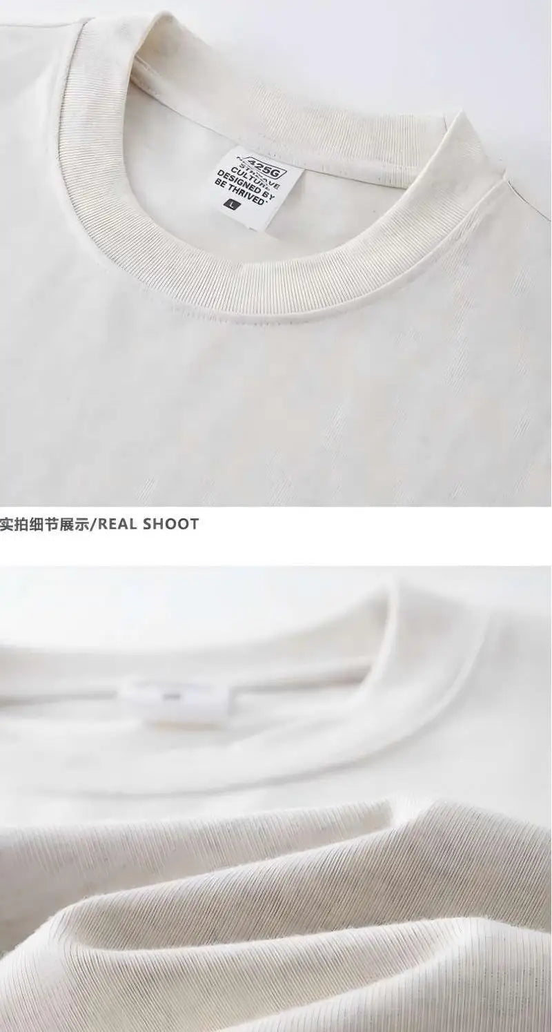 Unisex Summer Oversize Short-sleeved Loose T-shirt