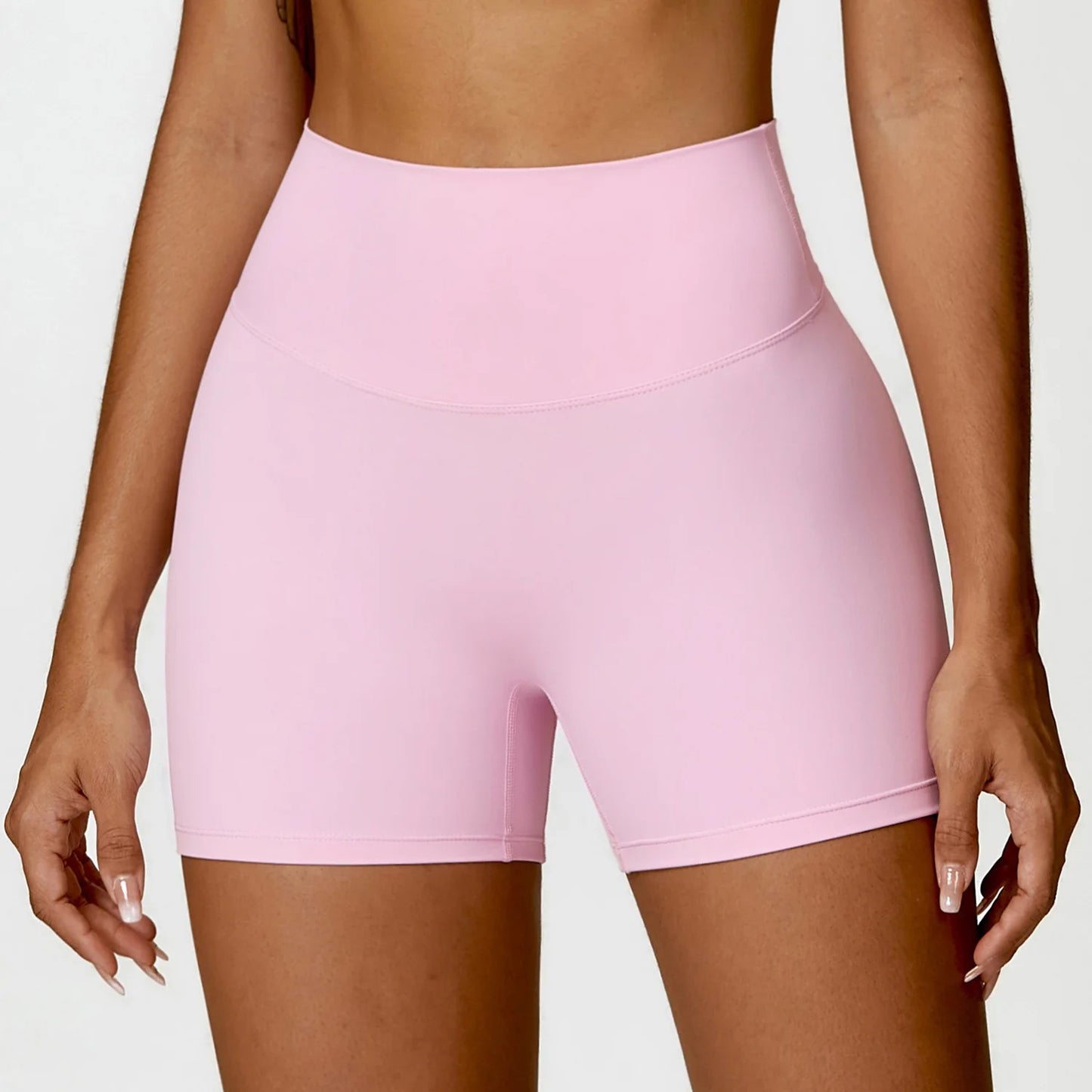 Women's Buttock Lift Scrunch Yoga Gym Leggings Cycling Slim Fit Workout  High Waist Sports Shorts