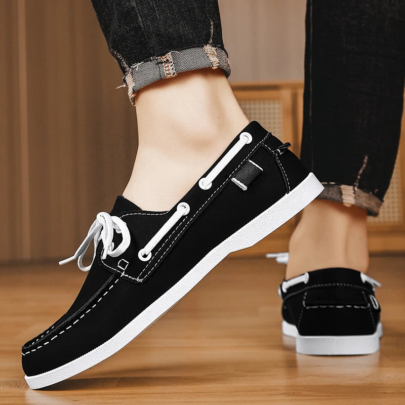 Men's Autumn Casual Loafers - Comfortable Soft Work & Driving Shoes