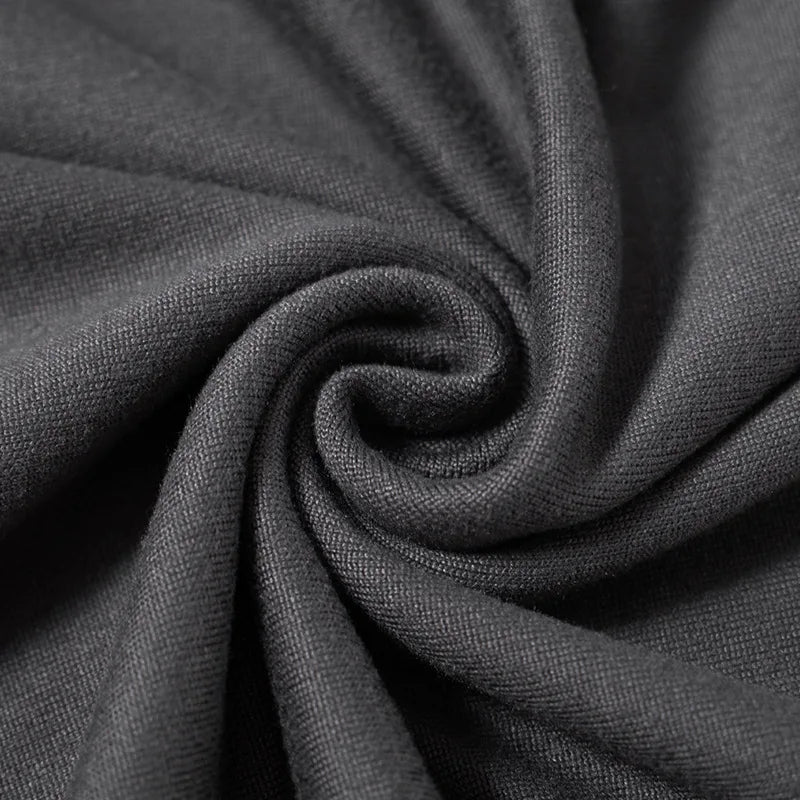 Women's Drawstring Ruched Mini Dress Outfit Long Sleeve Bodycon Dress