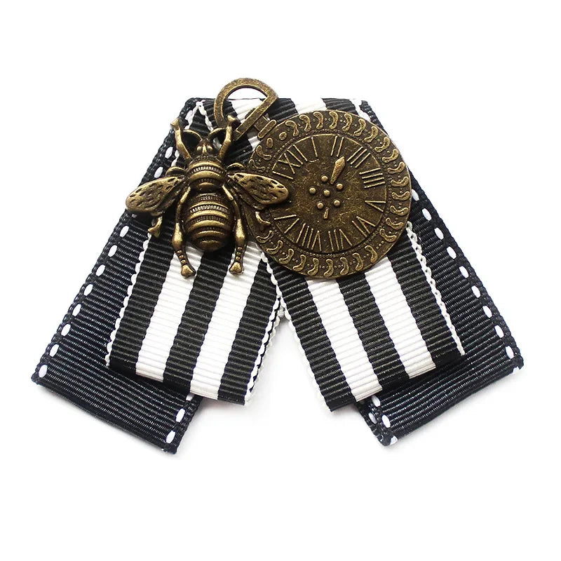 Handmade Navy Style Animal Brooch - Unisex Lapel Pin Badge