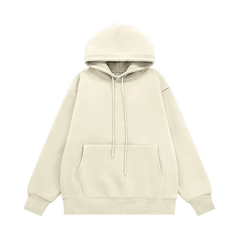 Unisex 350G Fleece Velvet Warm Hoodie
