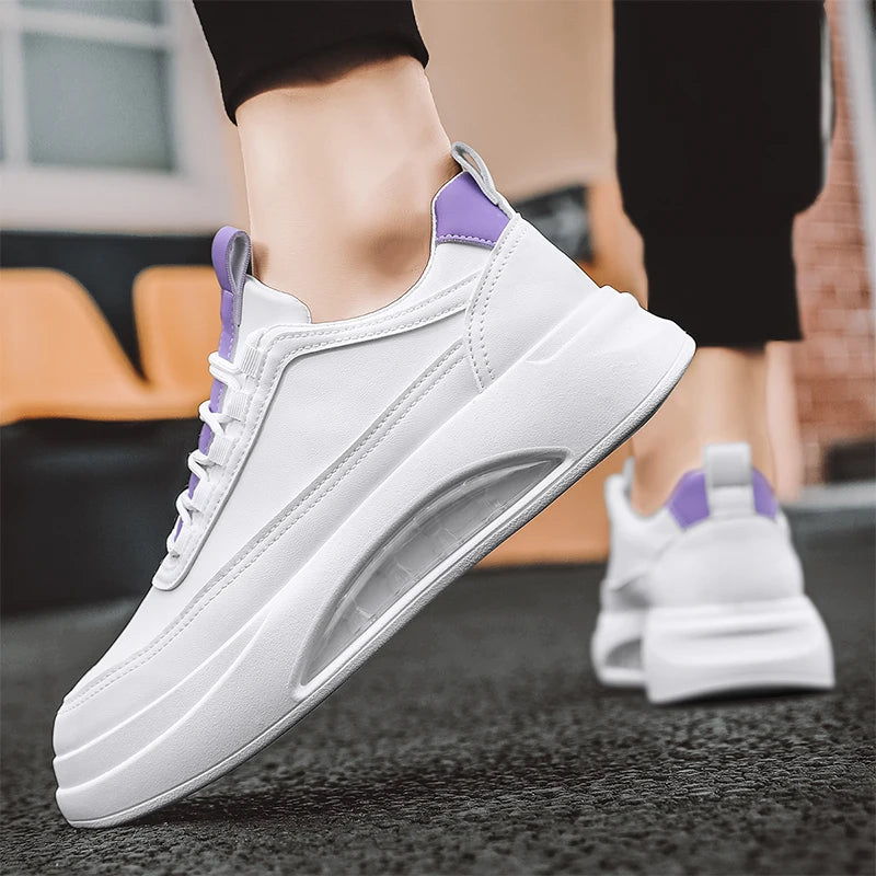 Men's Air Cushion Vulcanized Skateboard Sports Trainers Outdoor Casual Sneakers