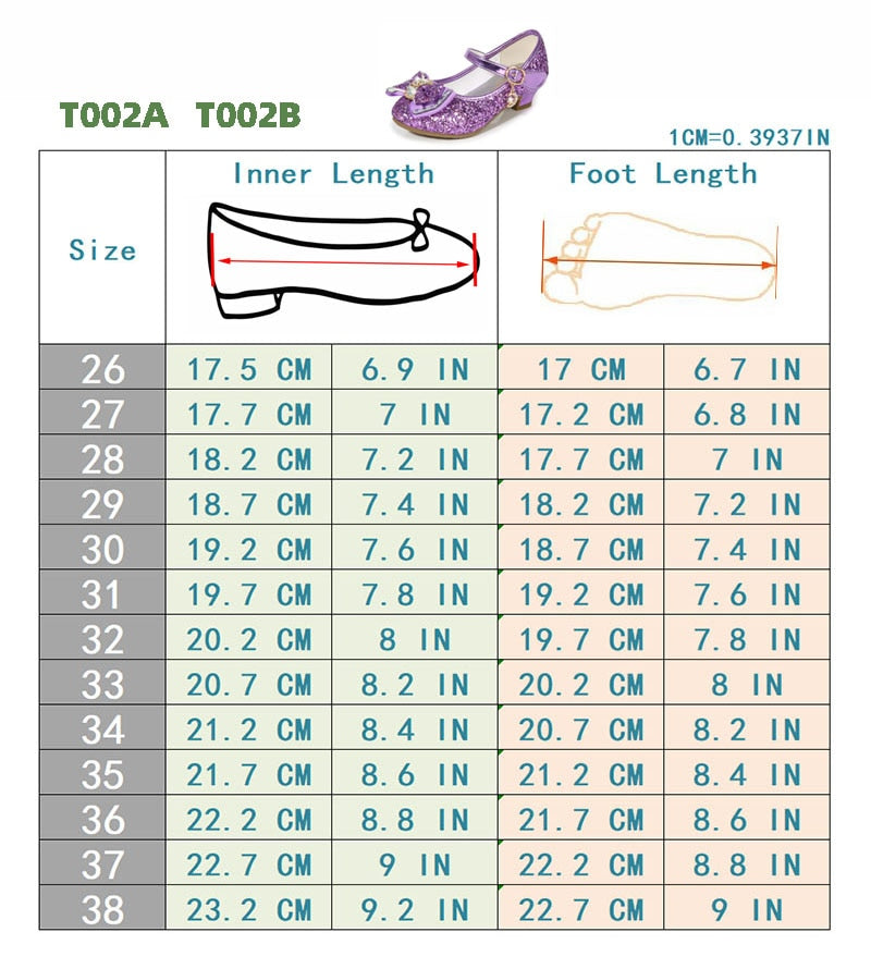 Girls Flower Glitter Butterfly Knot Shoes