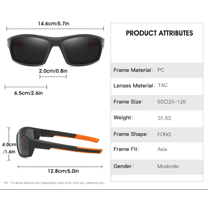 Polarized Sunglasses - UV400 Protection for Men & Women