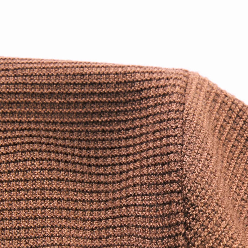 Men's V Neck Casual Knit Cardigan Sweater