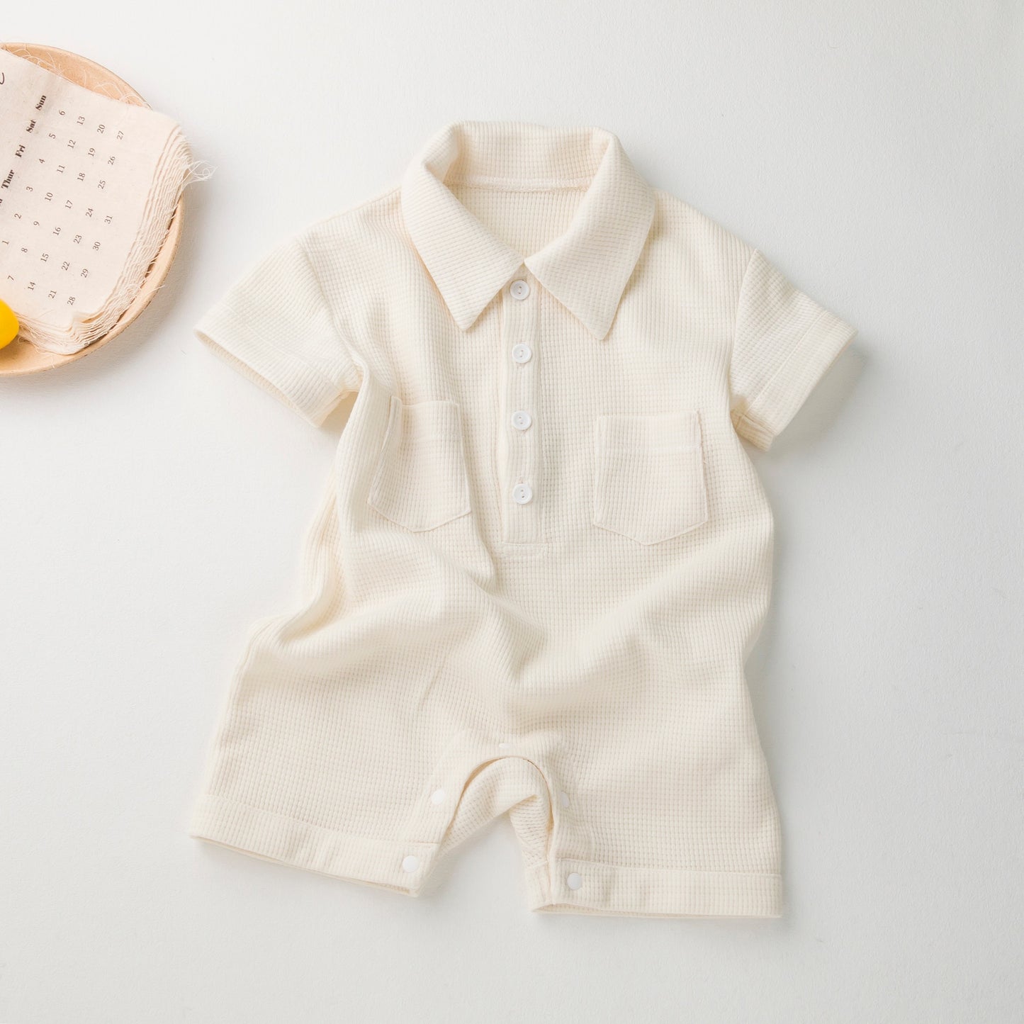 Baby Short Sleeve Bodysuit Jumpsuit