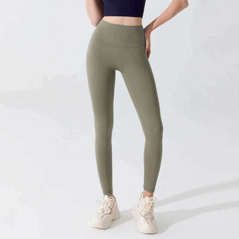 Women's Buttery Soft Yoga Pants High Waist Sports Leggings Slim Fit Super stretch Workout Running Tights Sportswear
