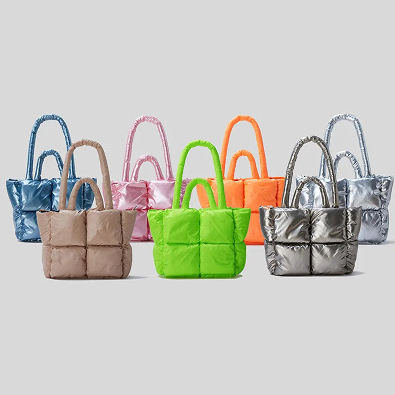 Women's Padded Tote Handbag