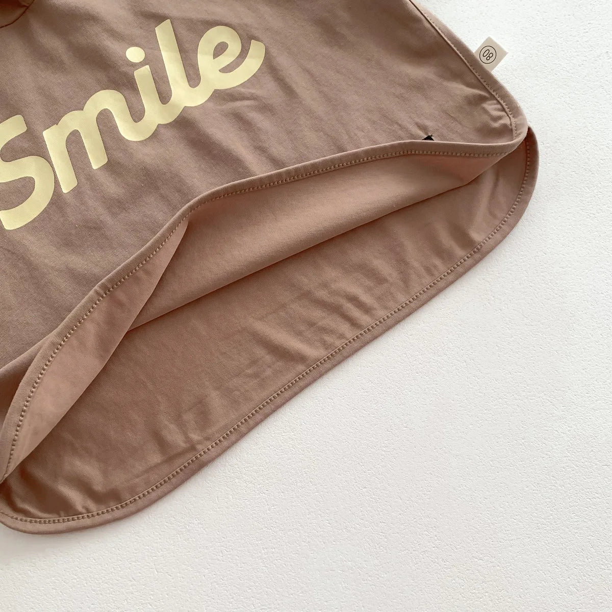 2 PCs Children Letter Print Shorts Outfit