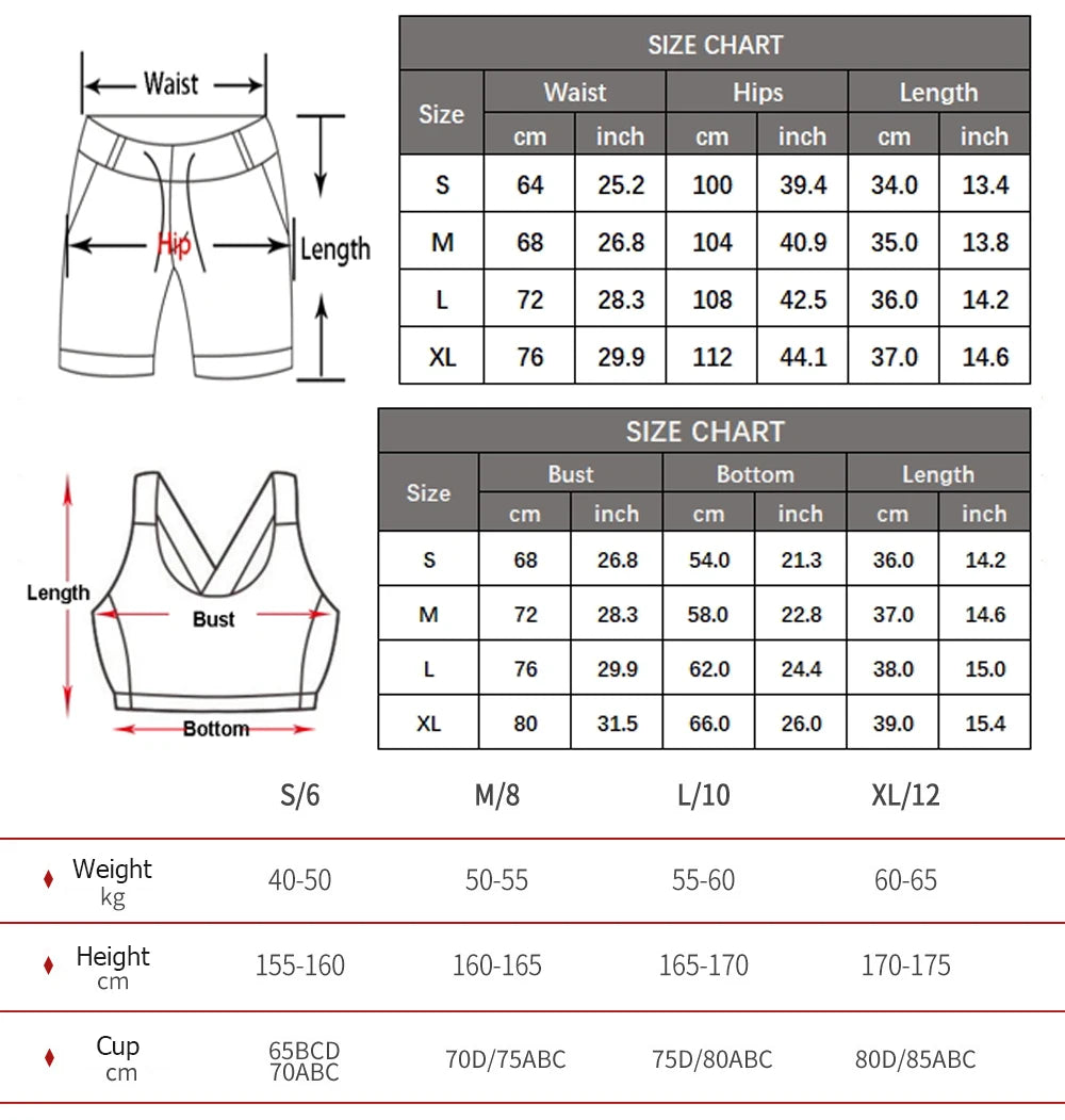Women's Two Pieces Fitness Yoga Set Gym Breathable Quick Dry Running Short Sportswear Workout Set