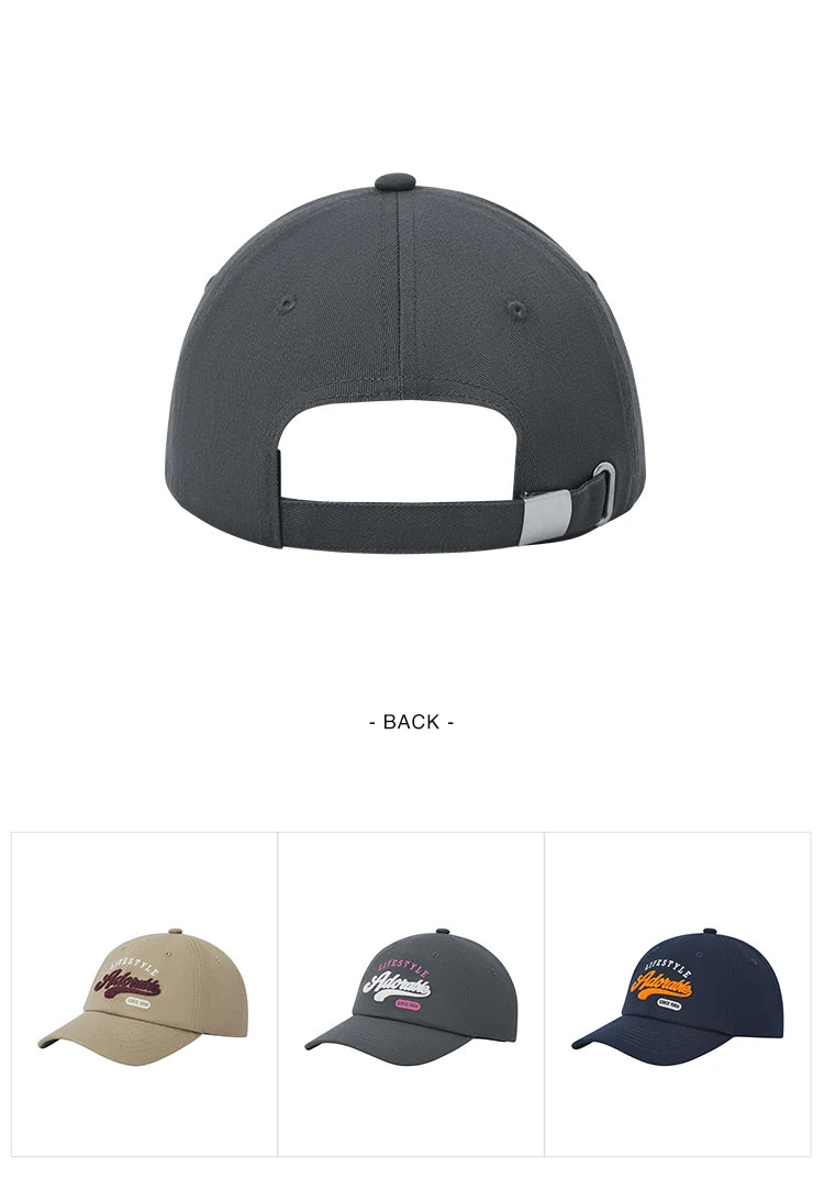 Retro College Style Embroidered Baseball Cap - Adjustable Snapback Sun Hat