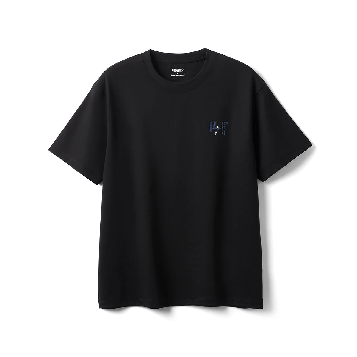 Men's UV Colour-Changing T-Shirt - 240gsm Oversize Footprint Pattern