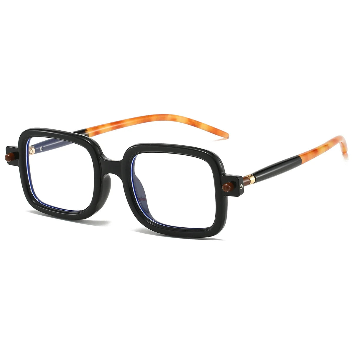 Vintage Square Blue Light Blocking Glasses - Trendy Optical Frames