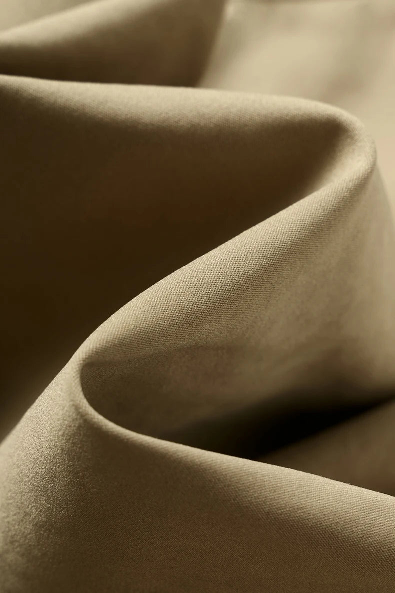 Men's Stretch Mid-Length Cargo Jacket Coat - Loose-Fit Hooded Windbreaker Trench Coat