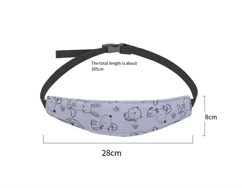 Baby Car Seat Head Support Children Sleep Positioner for Stroller Cat Safety Seat Baby Head Supports Protection Belt