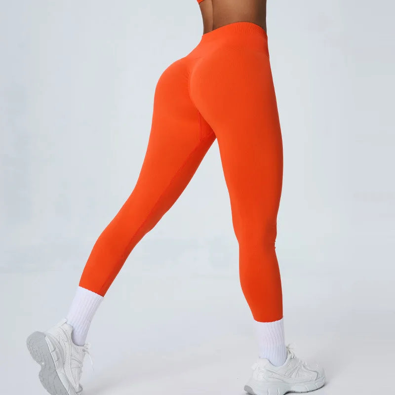 Women's High Waist Yoga Pants Fitness Running Tights Push Up Sports Gym Workout Leggings