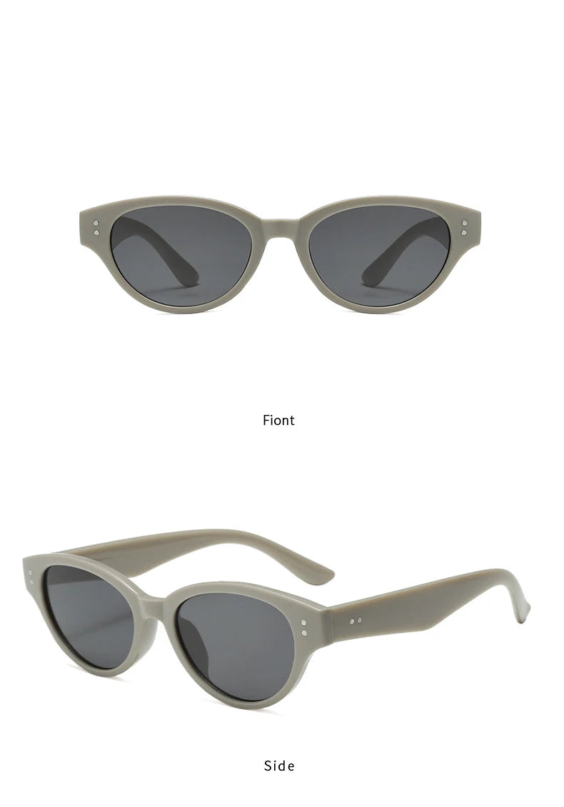 Small Square Sunglasses - Trendy Vintage Hip Hop Eyewear UV400 for Women & Men