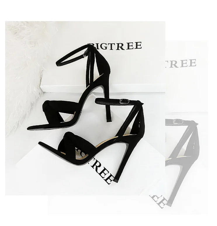 Women's Summer Stilettos Suede High Heels
