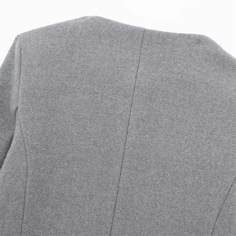 Women's Casual Temperament Flip Short Jacket