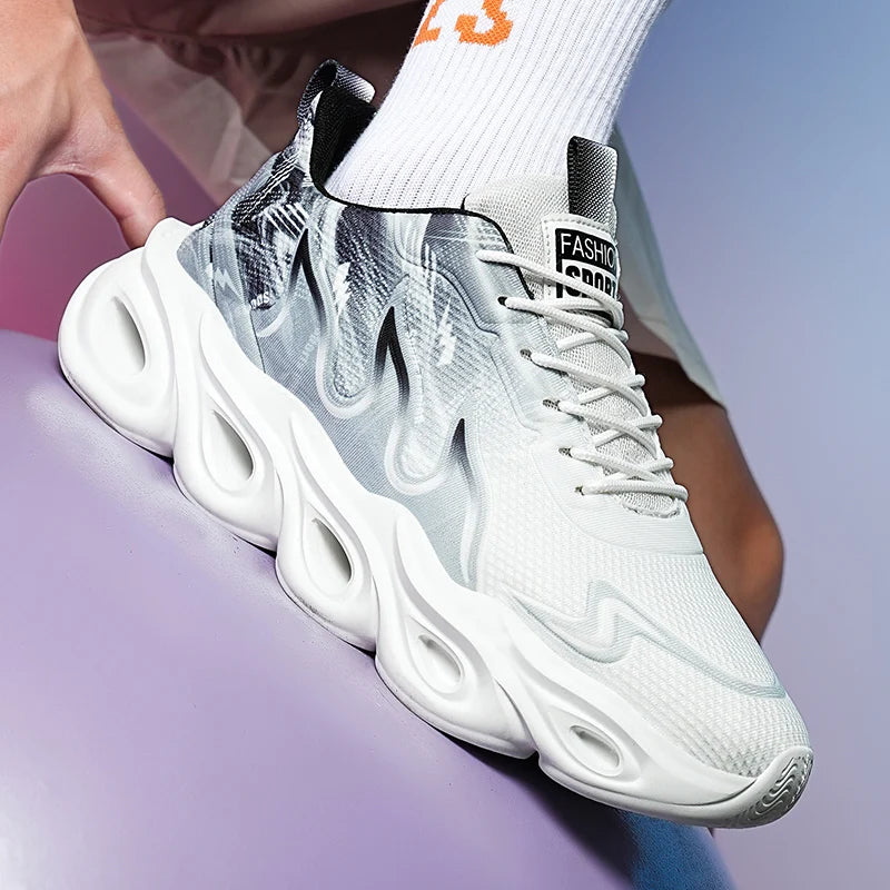 Breathable Sports Shoes for Men - Summer Casual Sneakers