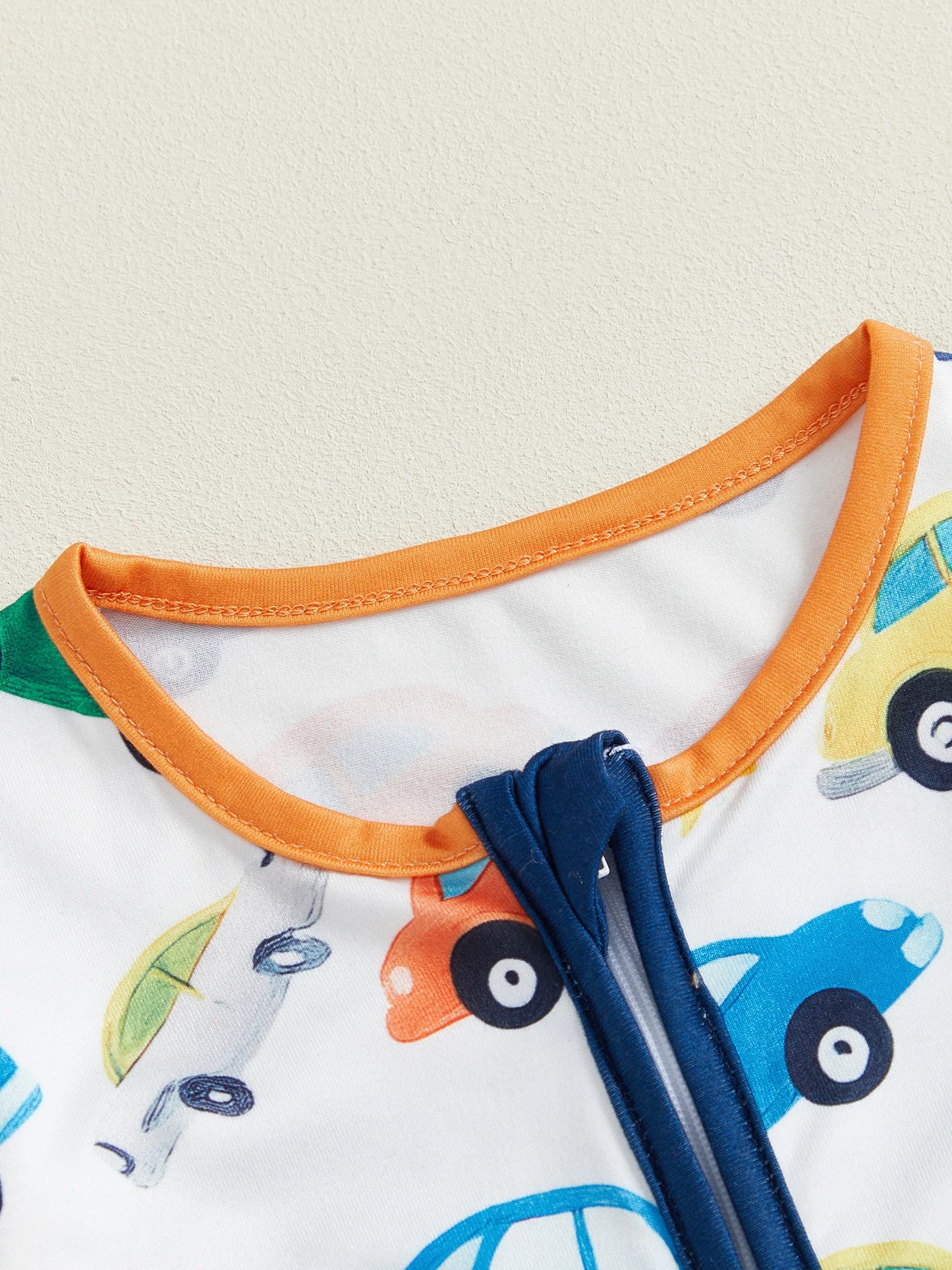 Baby Boys Car Print Zip-Up Romper (0-18M)