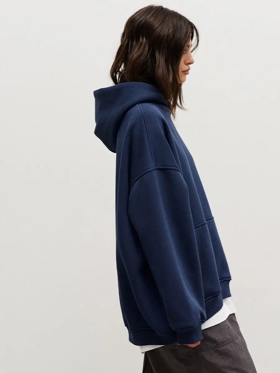 Women's Oversized Fleece Pullover Hoodie