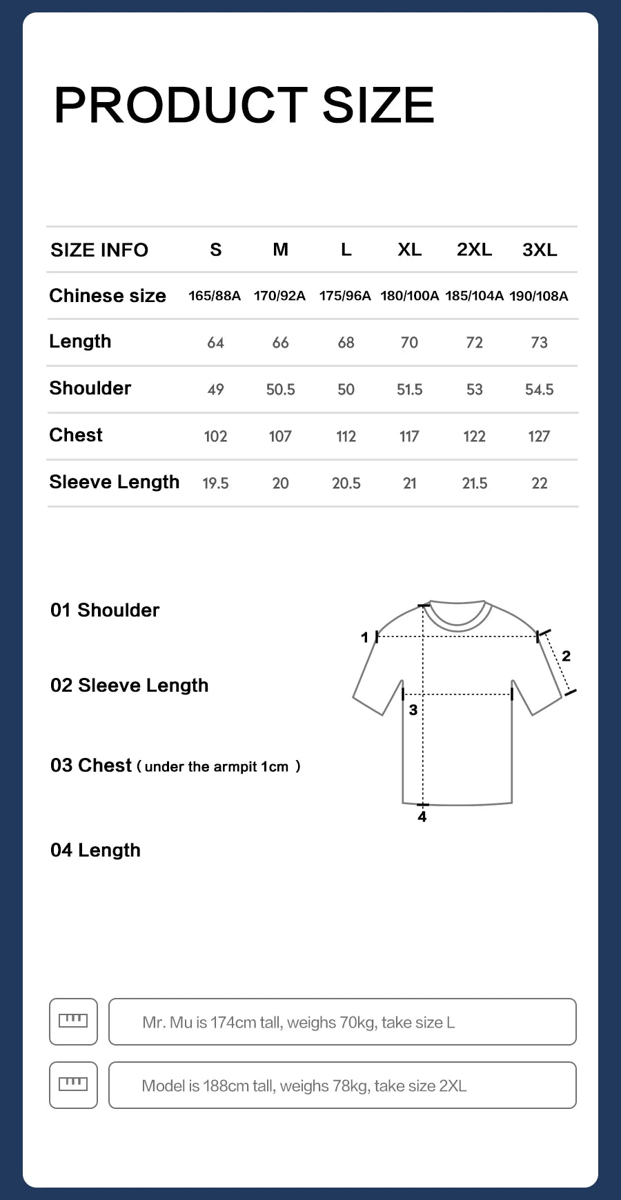 Men's Heavyweight Cotton T-Shirt with Letter Embroidery