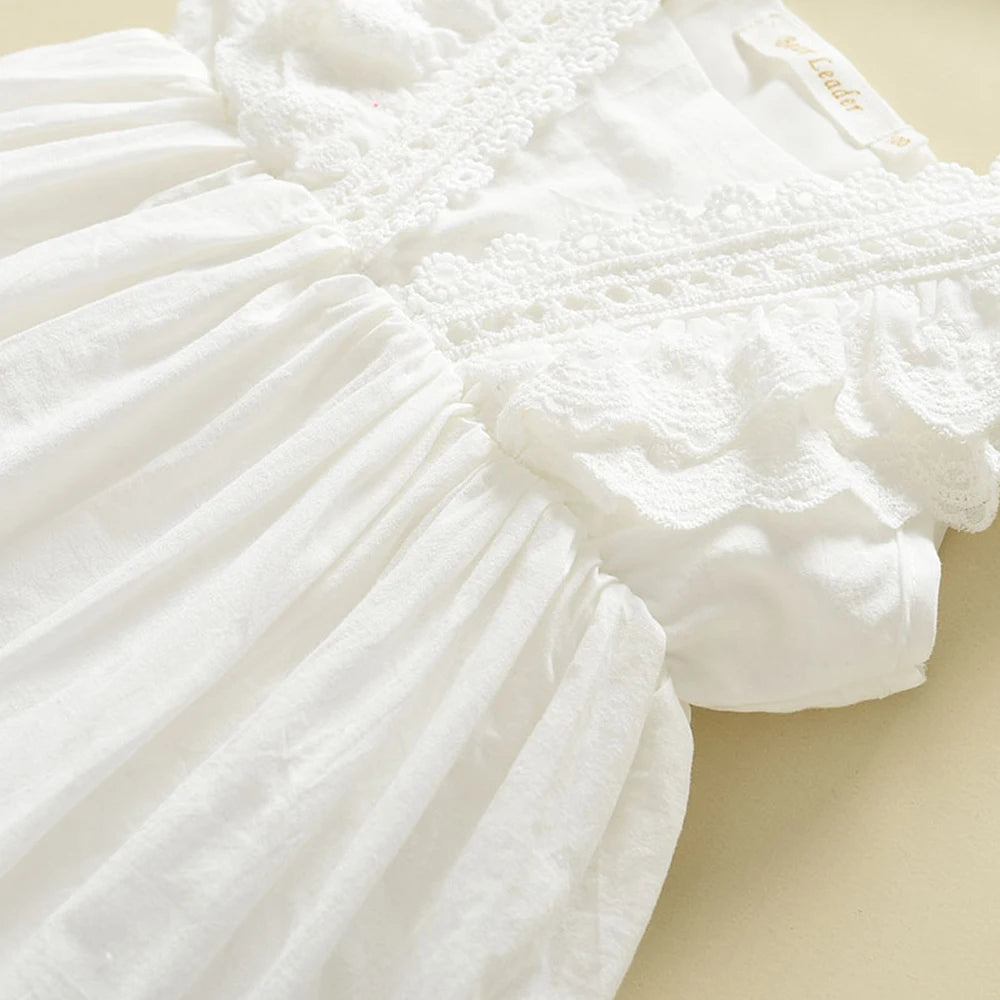 Kids Girls Summer Lace Dress