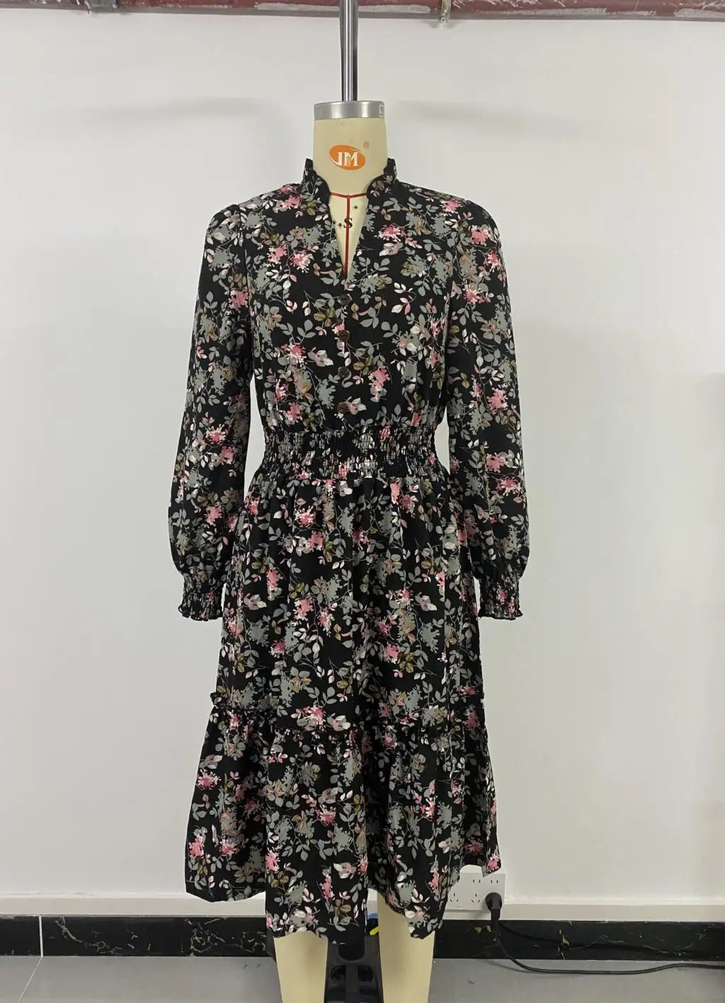 Women's Elegant V-neck Dress