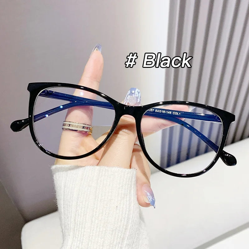 Retro Transparent Fashion Glasses - Anti Blue Light Eyeglass Frame