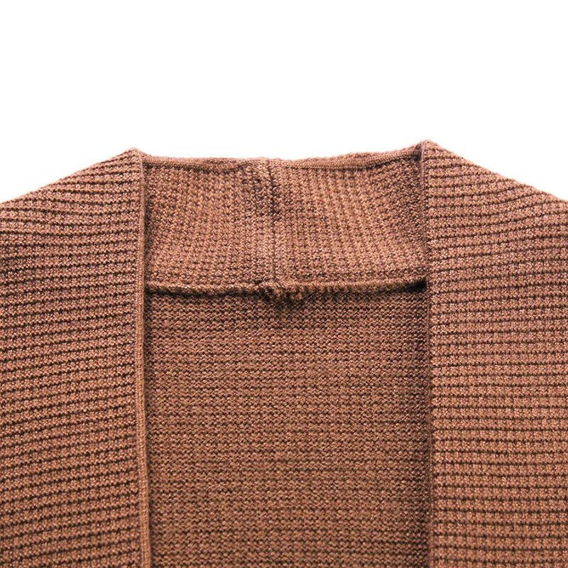 Men's V Neck Casual Knit Cardigan Sweater